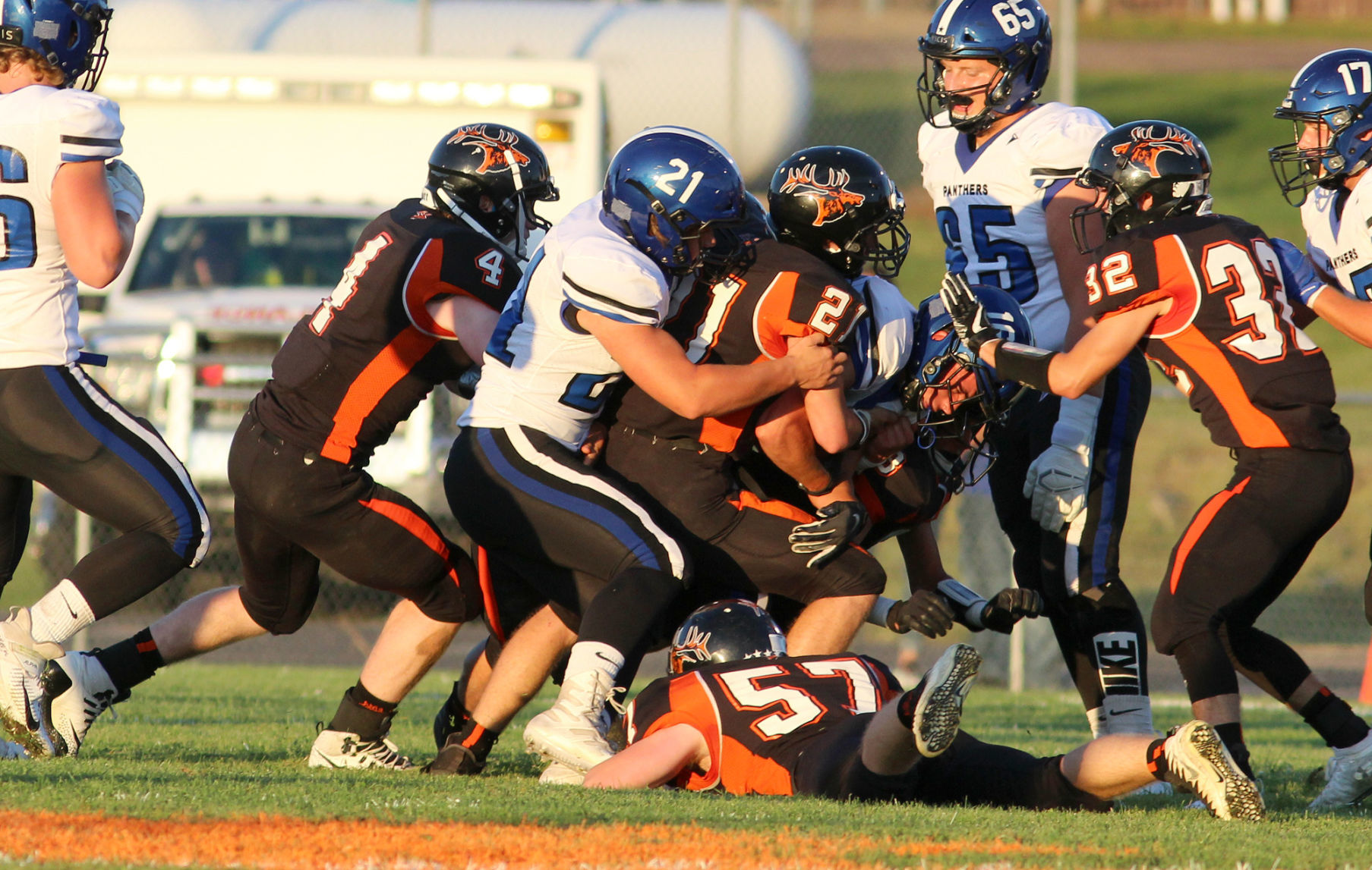 Saint Croix Central at Elk Mound football 8-29-19
